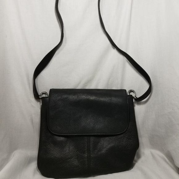 Fossil Handbags - A9,718 Fossil Shoulder Bag Leather Black